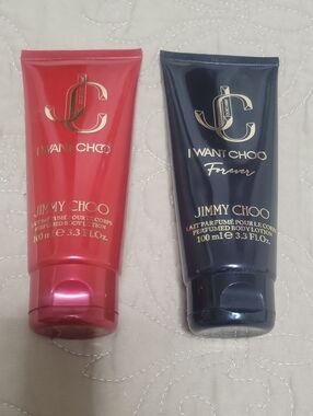Jimmy Choo I Want Choo & I Want Choo Forever Body Lotions - Red and Navy